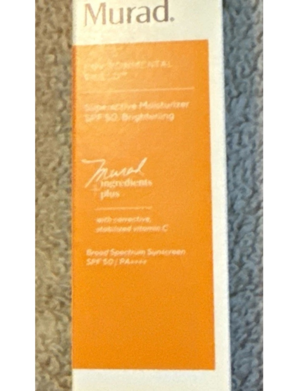 Murad Environmental Protection Super Active Moisturizer SPF50 Brightening 1.7oz